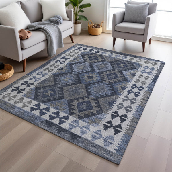 Chantille ACN1915-Khaki Indoor/Outdoor Washable Rug