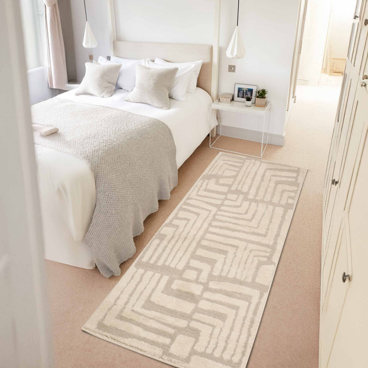 Ava Illusion Cream Rug
