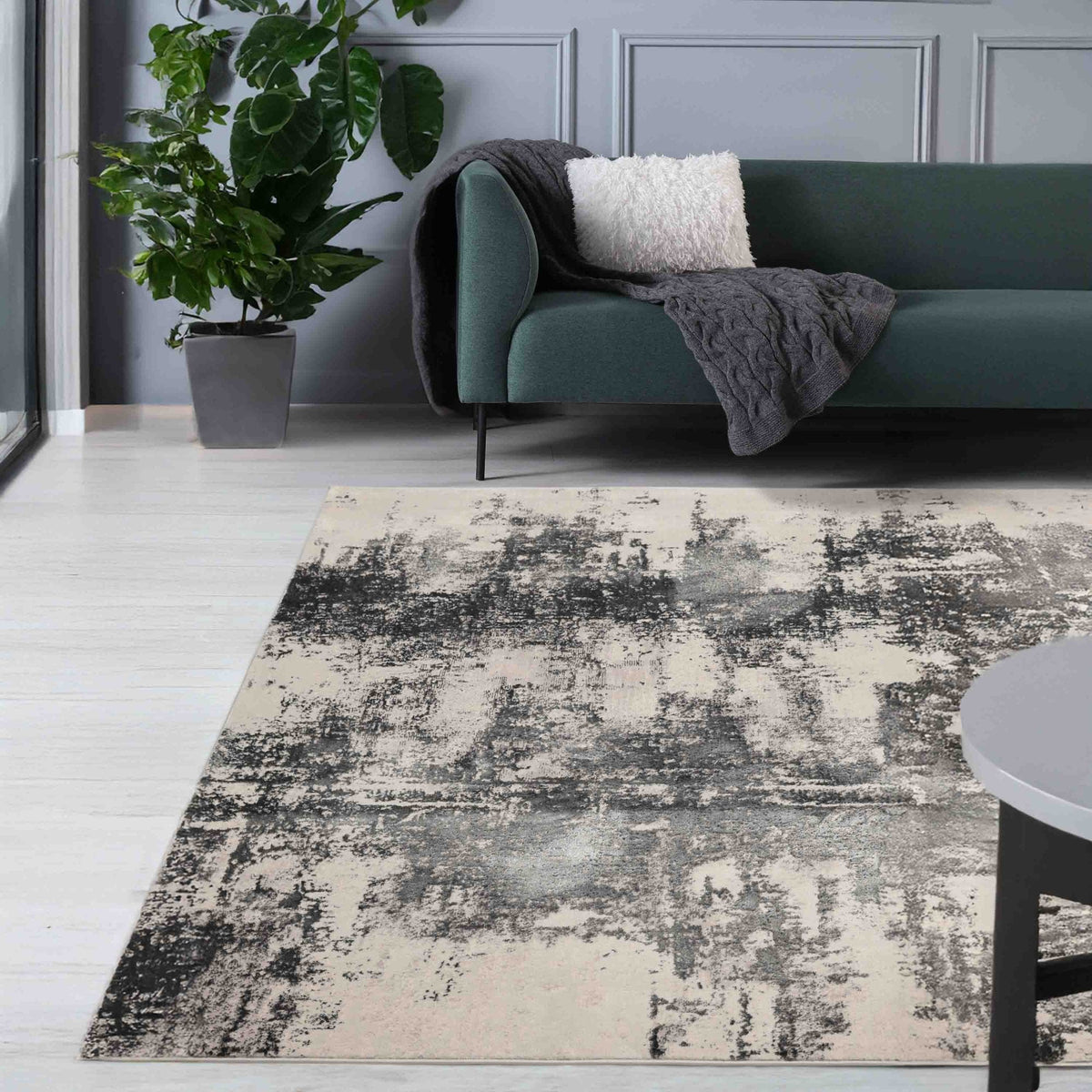 Dusk Marble Grey Rug