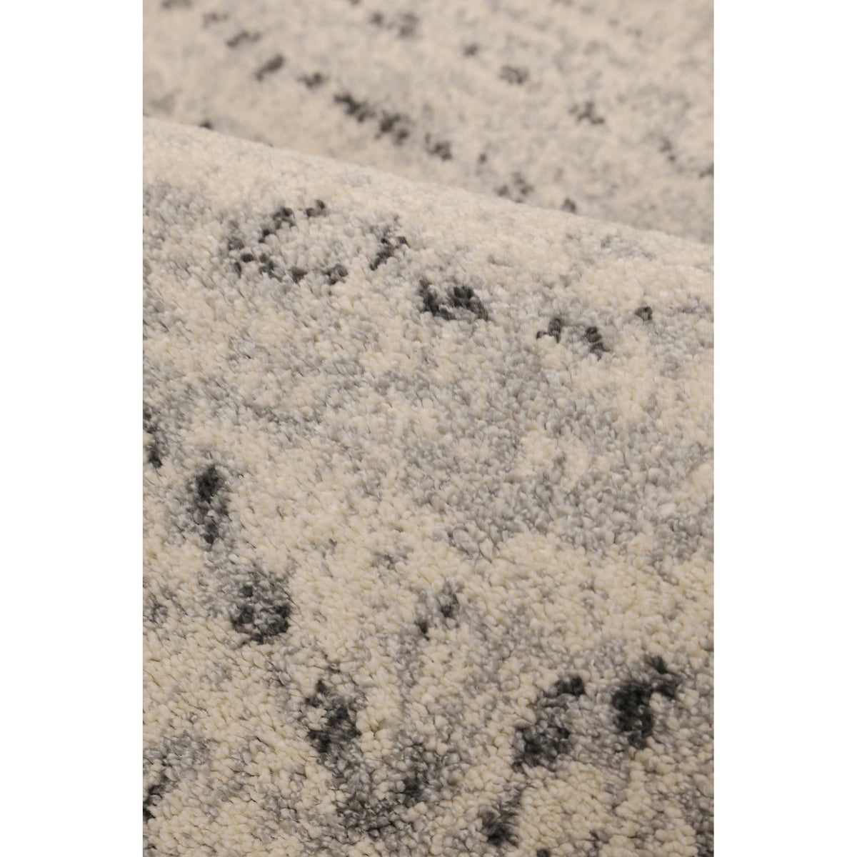 Freya Linezag Grey Rug