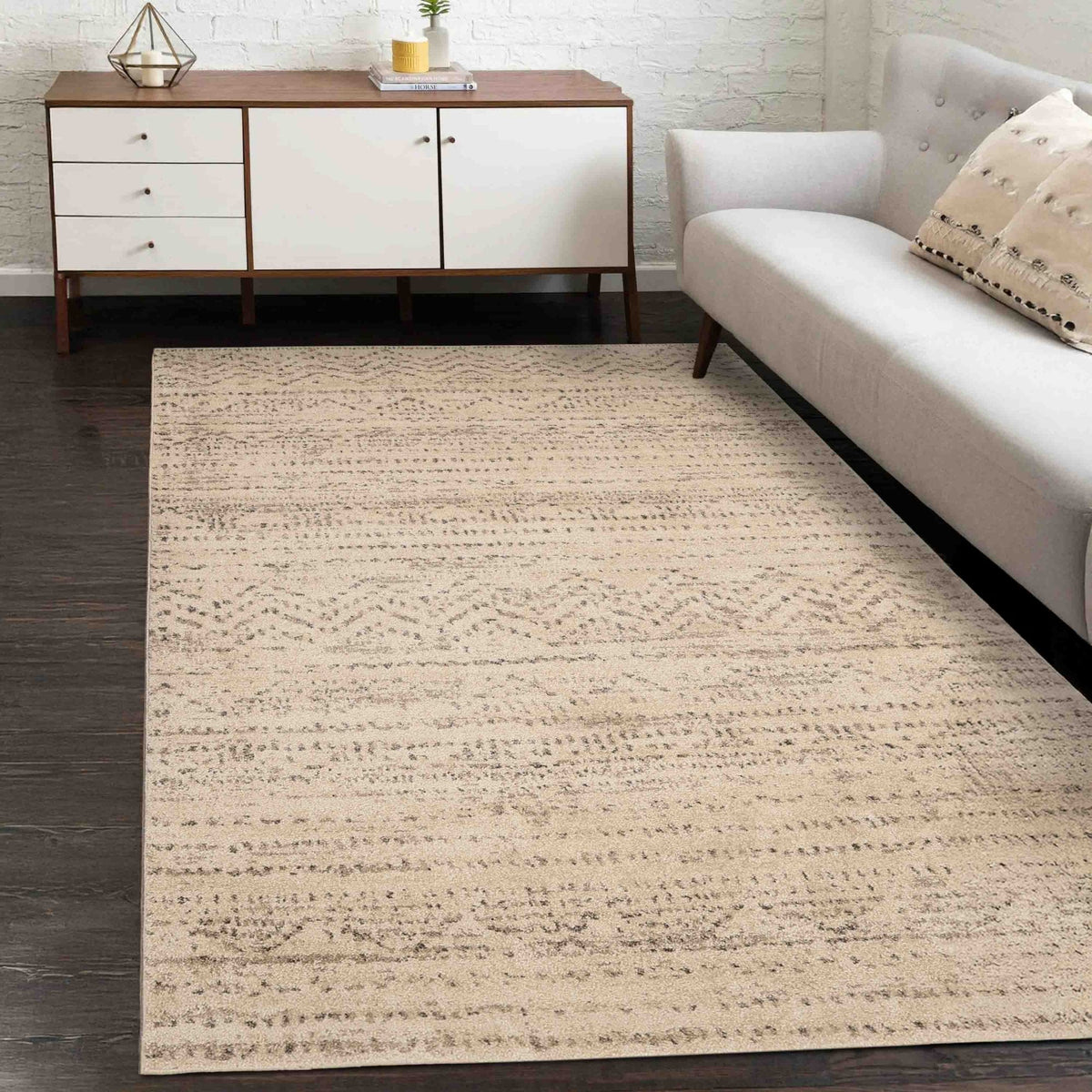 Freya Linezag Natural Rug