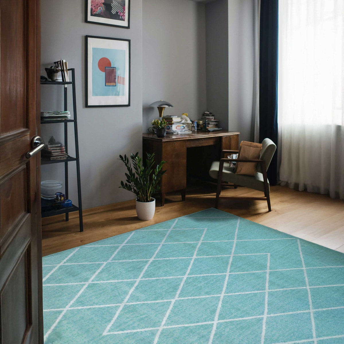 Maestro Berber Teal Rug