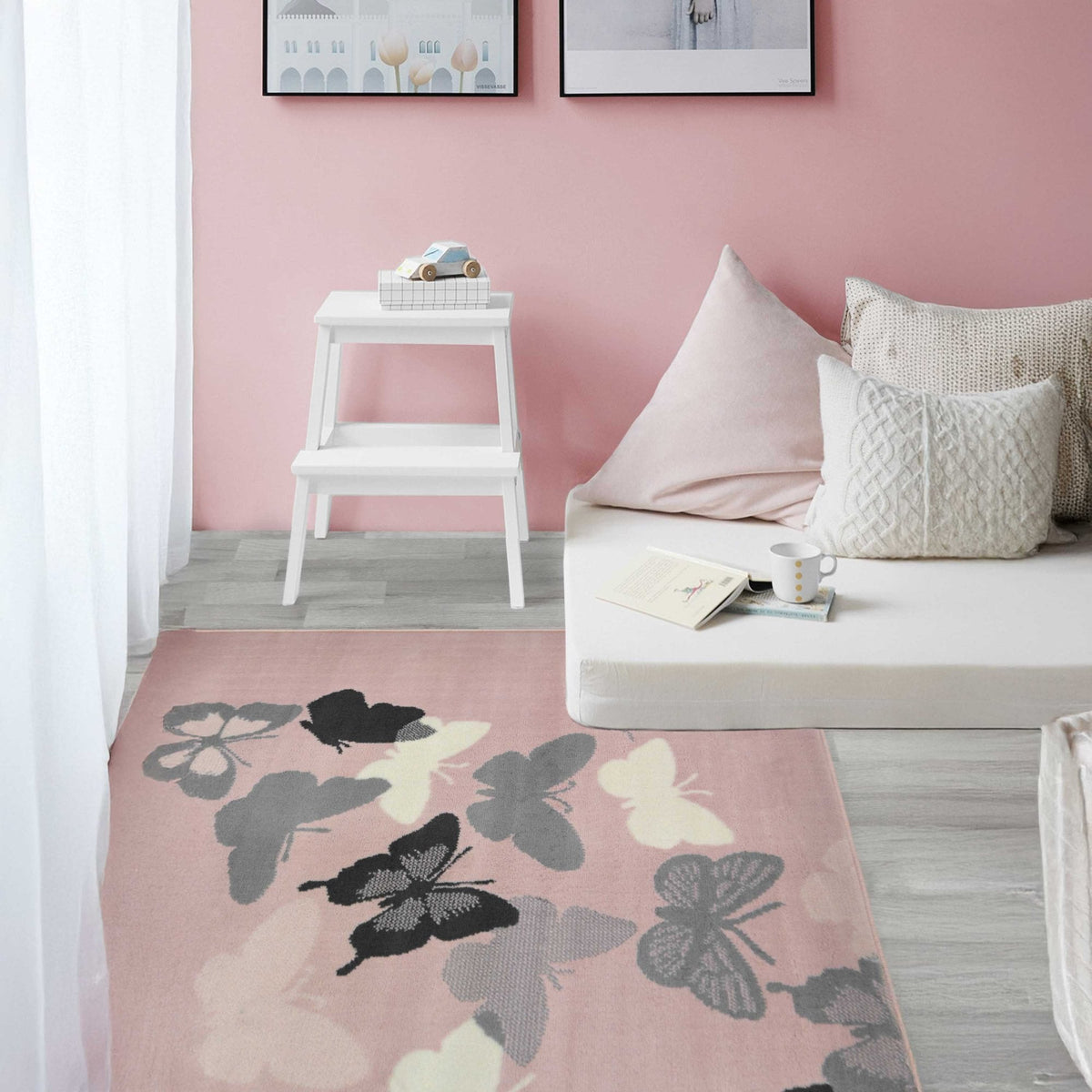 Maestro Butterfly Blush Rug