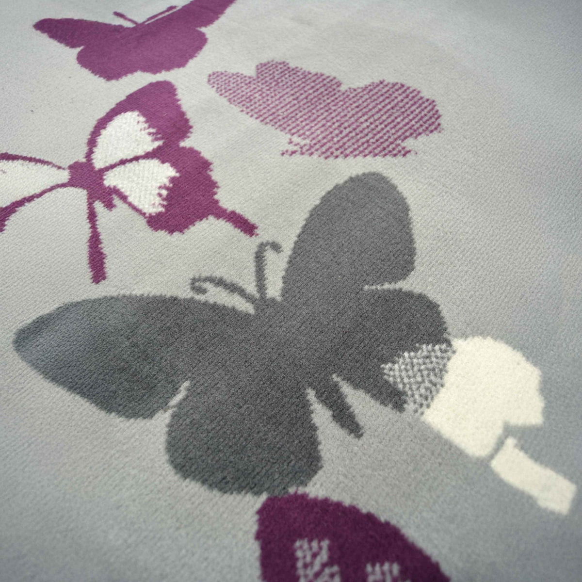 Maestro Butterfly Purple Rug