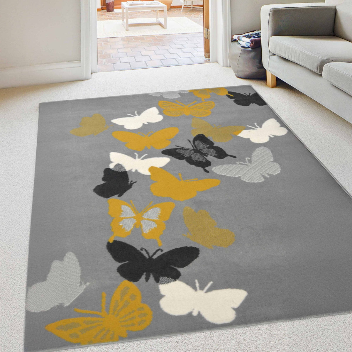 Maestro Butterfly Ochre Rug
