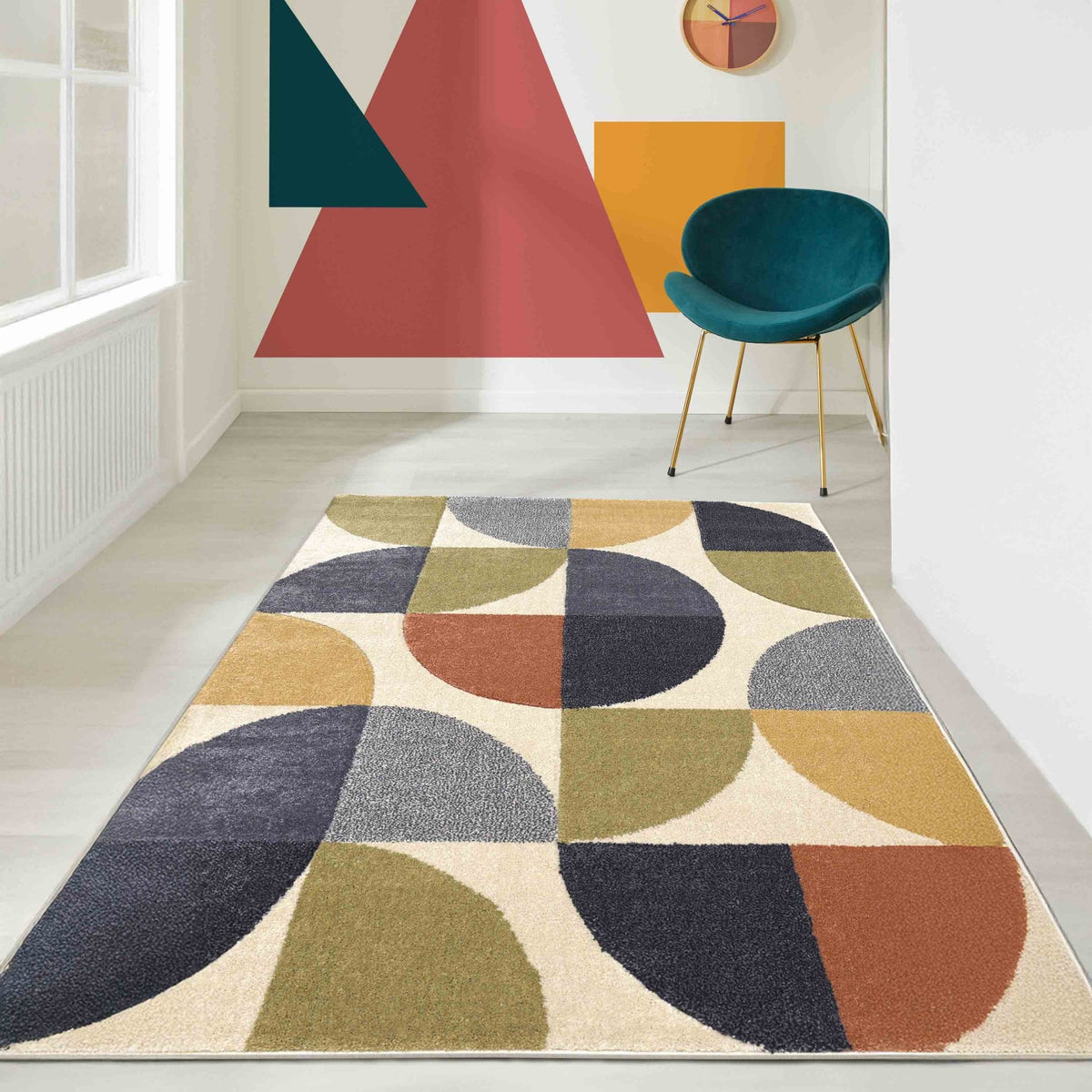 Newport Abstract Multi Rug