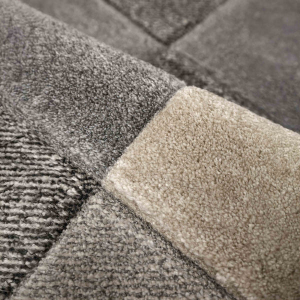 Newport Blocks Grey Rug
