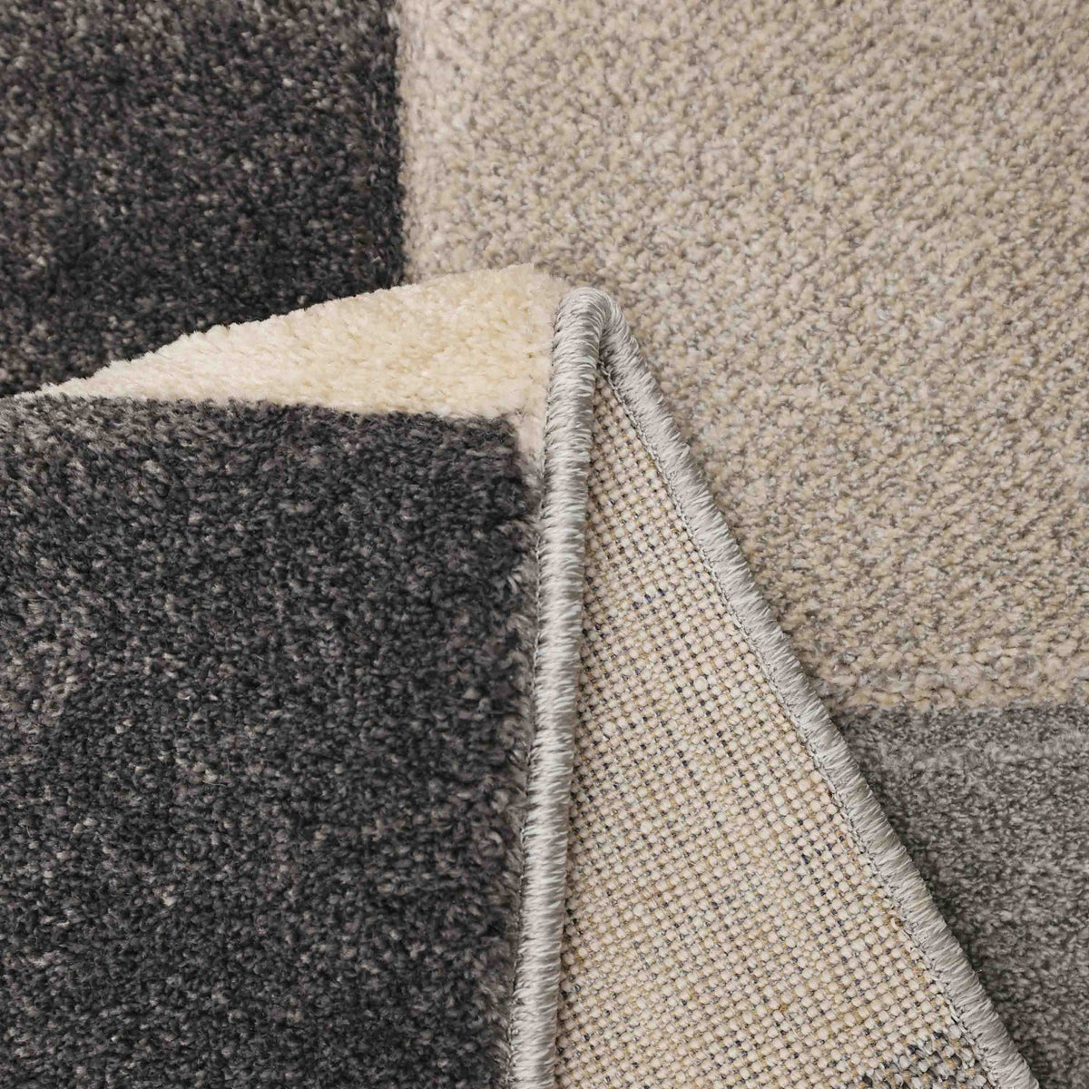 Newport Blocks Grey Rug