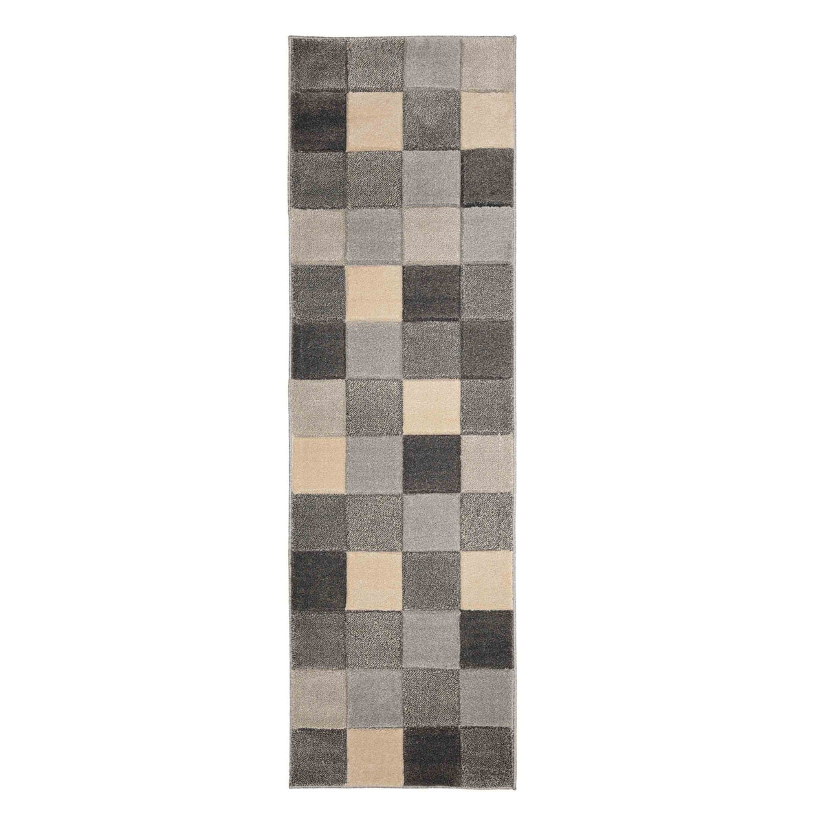 Newport Blocks Grey Rug