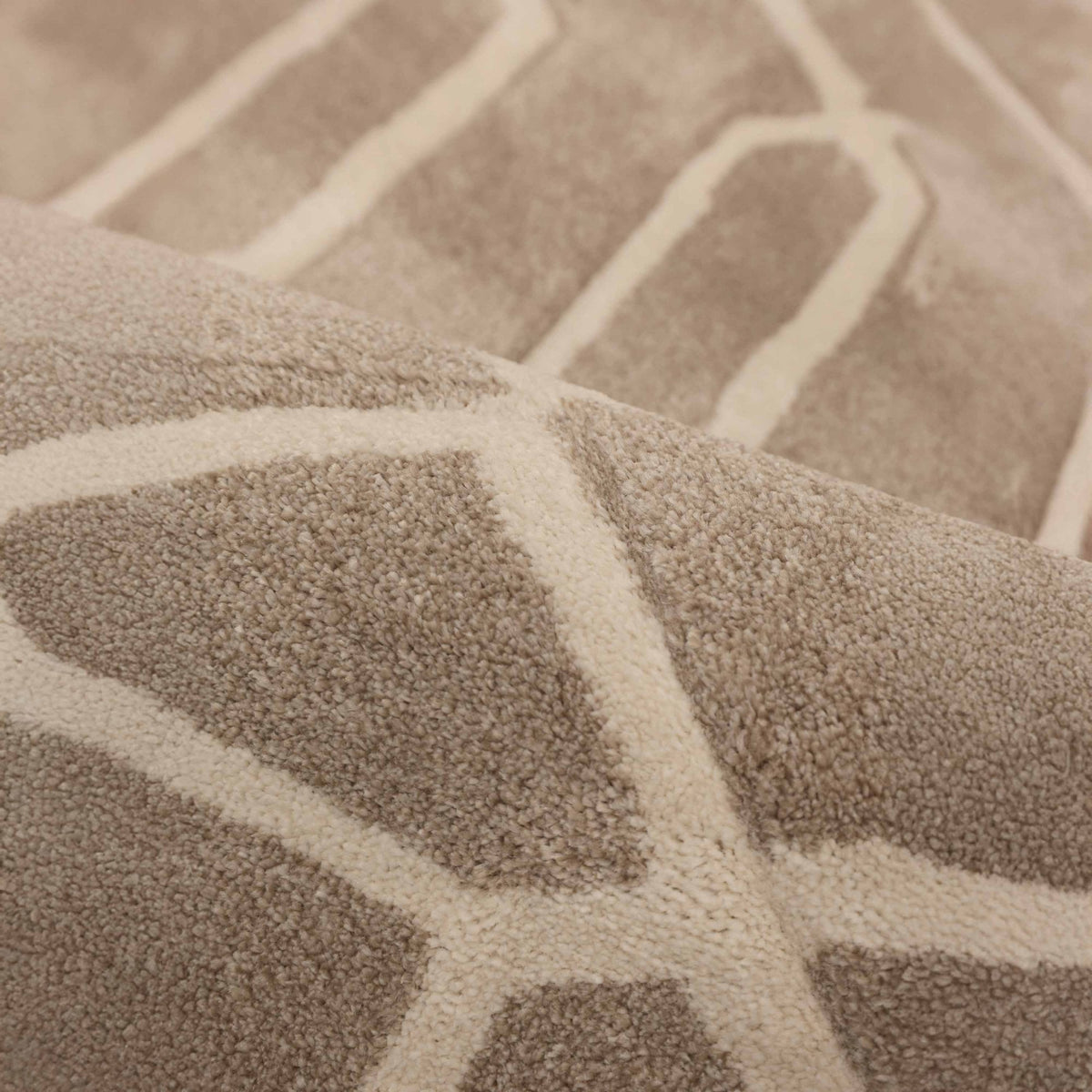 Newport Lattice Natural Rug