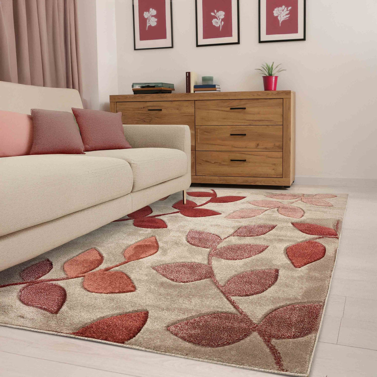 Newport Leaf Terra Rug