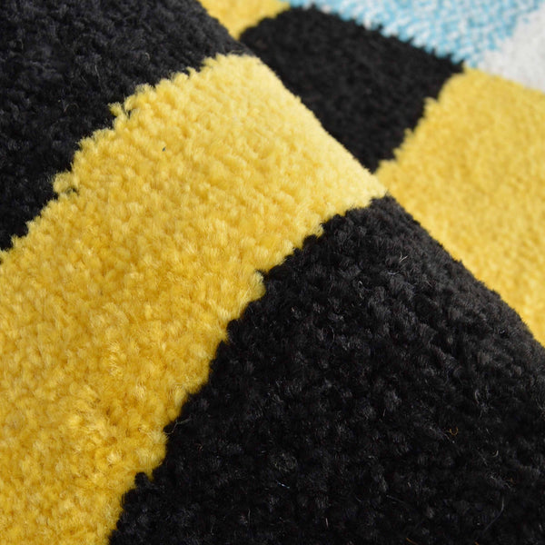 Colour Pop Bee Cream Rug