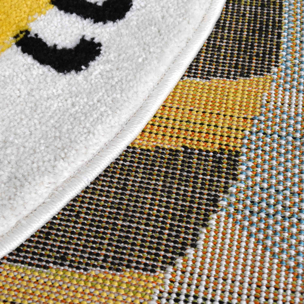 Colour Pop Bee Cream Rug