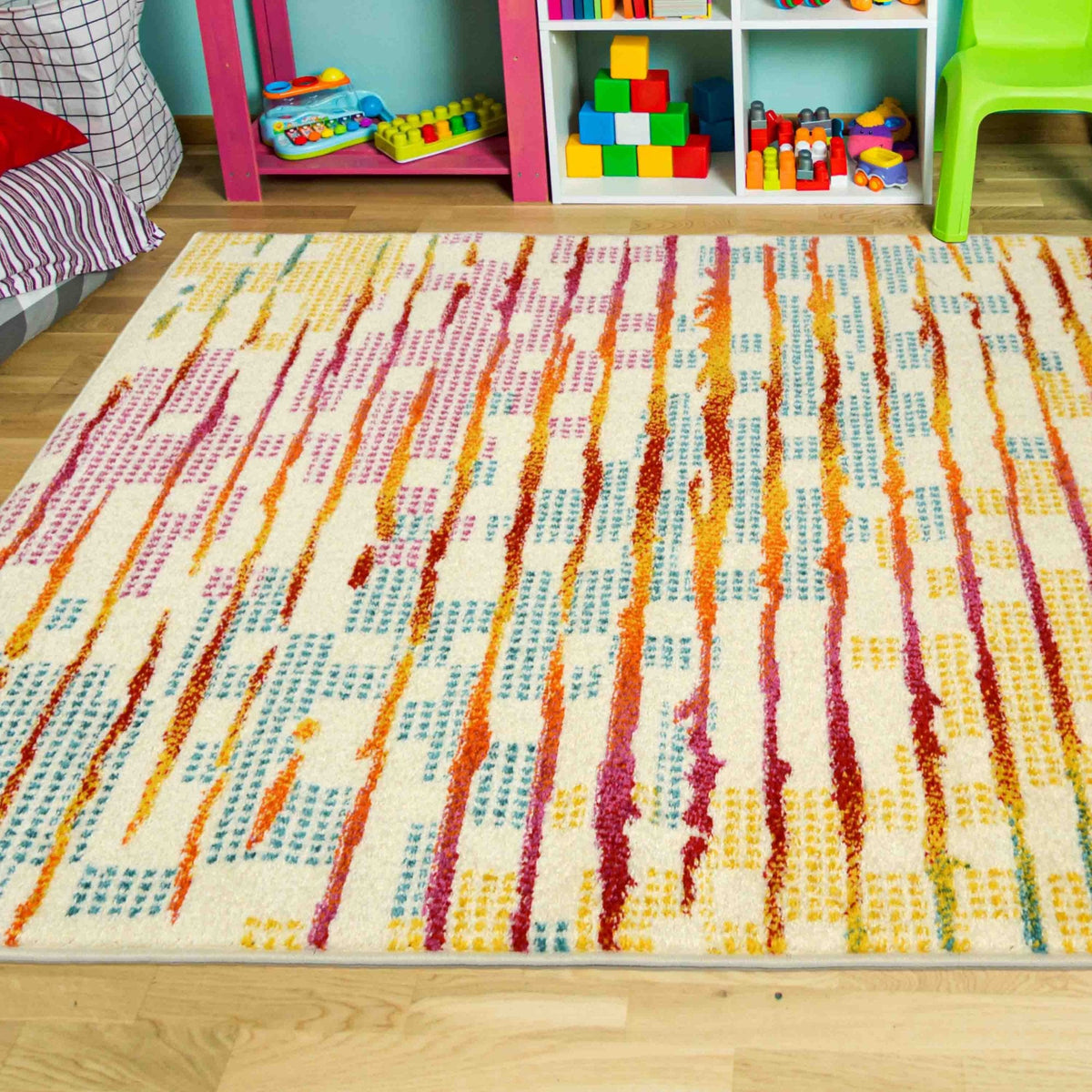 Colour Pop Geo Rug
