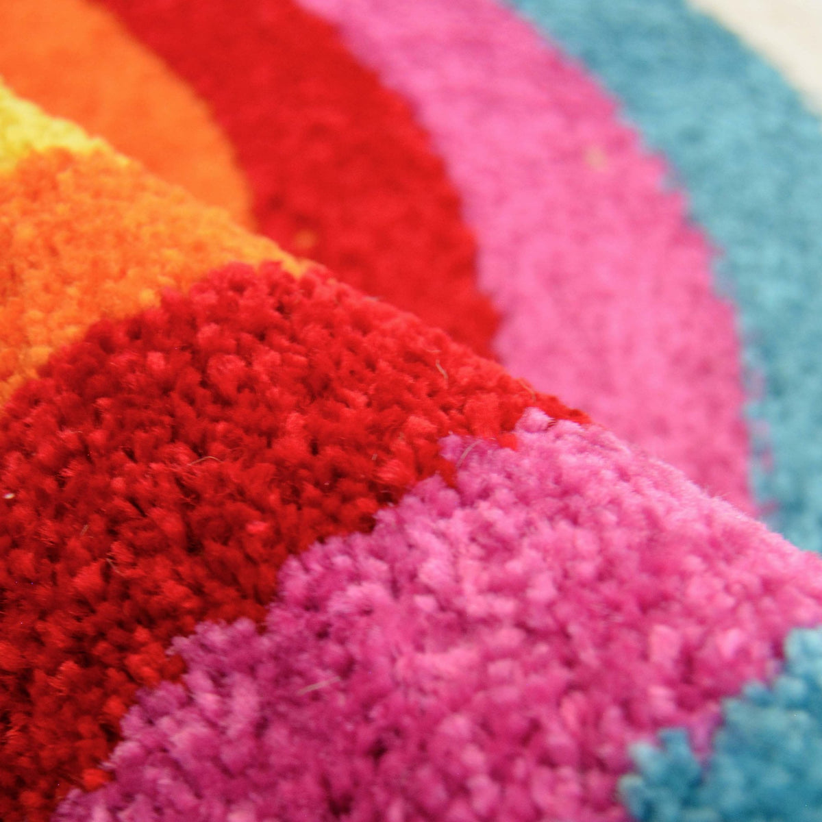 Colour Pop Rainbow Rug