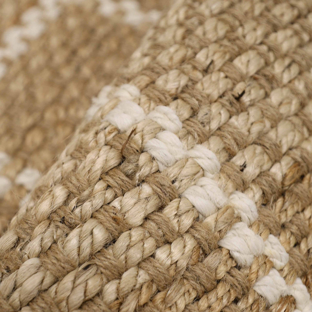 Jute Check Rug