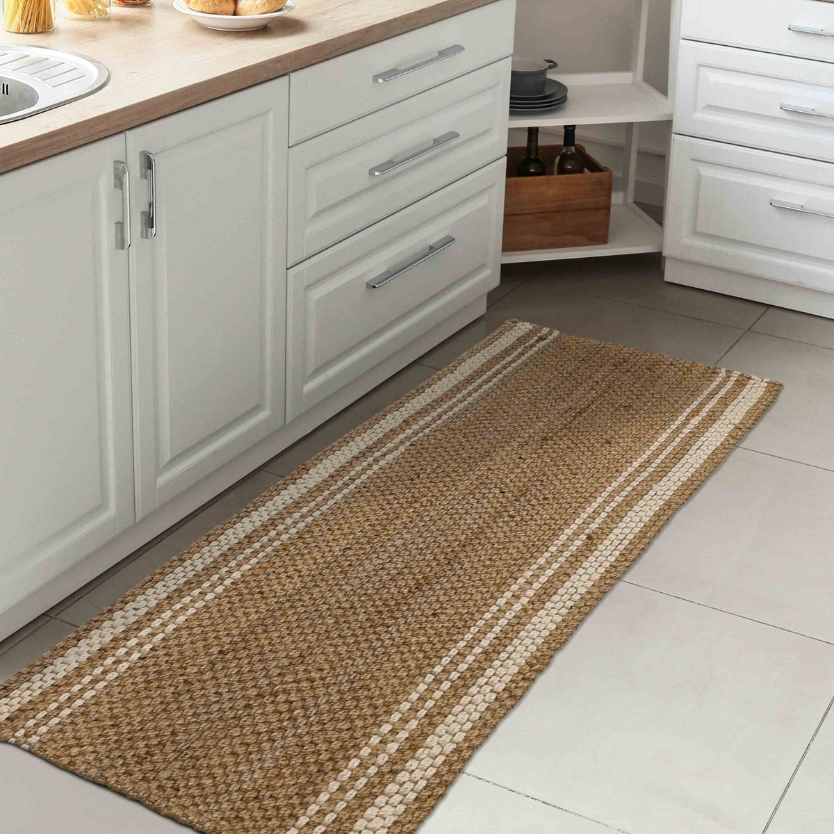 Jute Stripe Rug