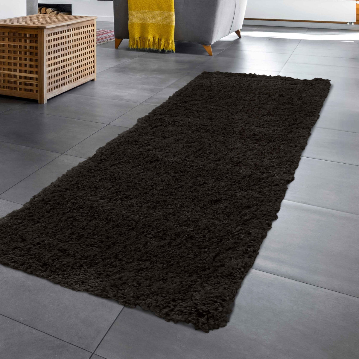 Jazz Shaggy Anthracite Rug