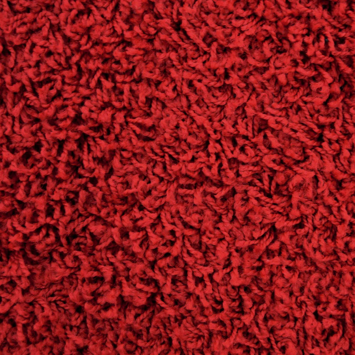 Jazz Shaggy Red Rug
