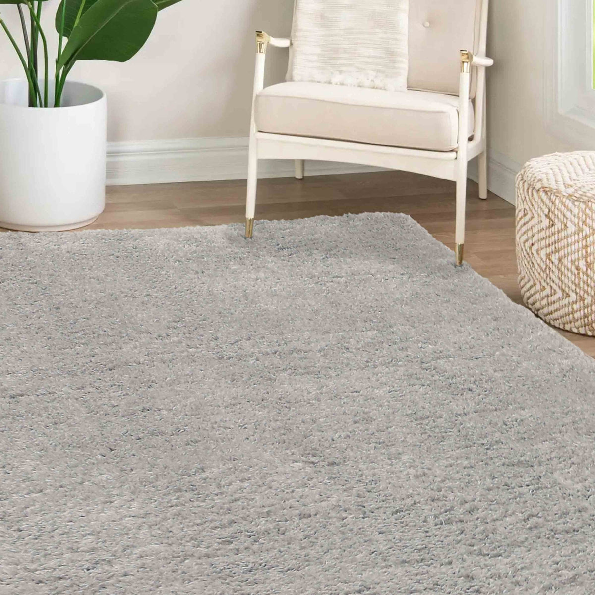 Lagom Silver Rug