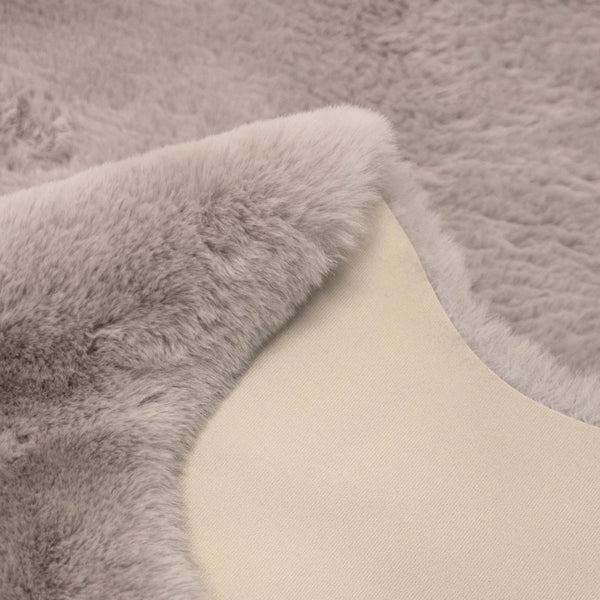 Luxury Faux Fur Natural Rug