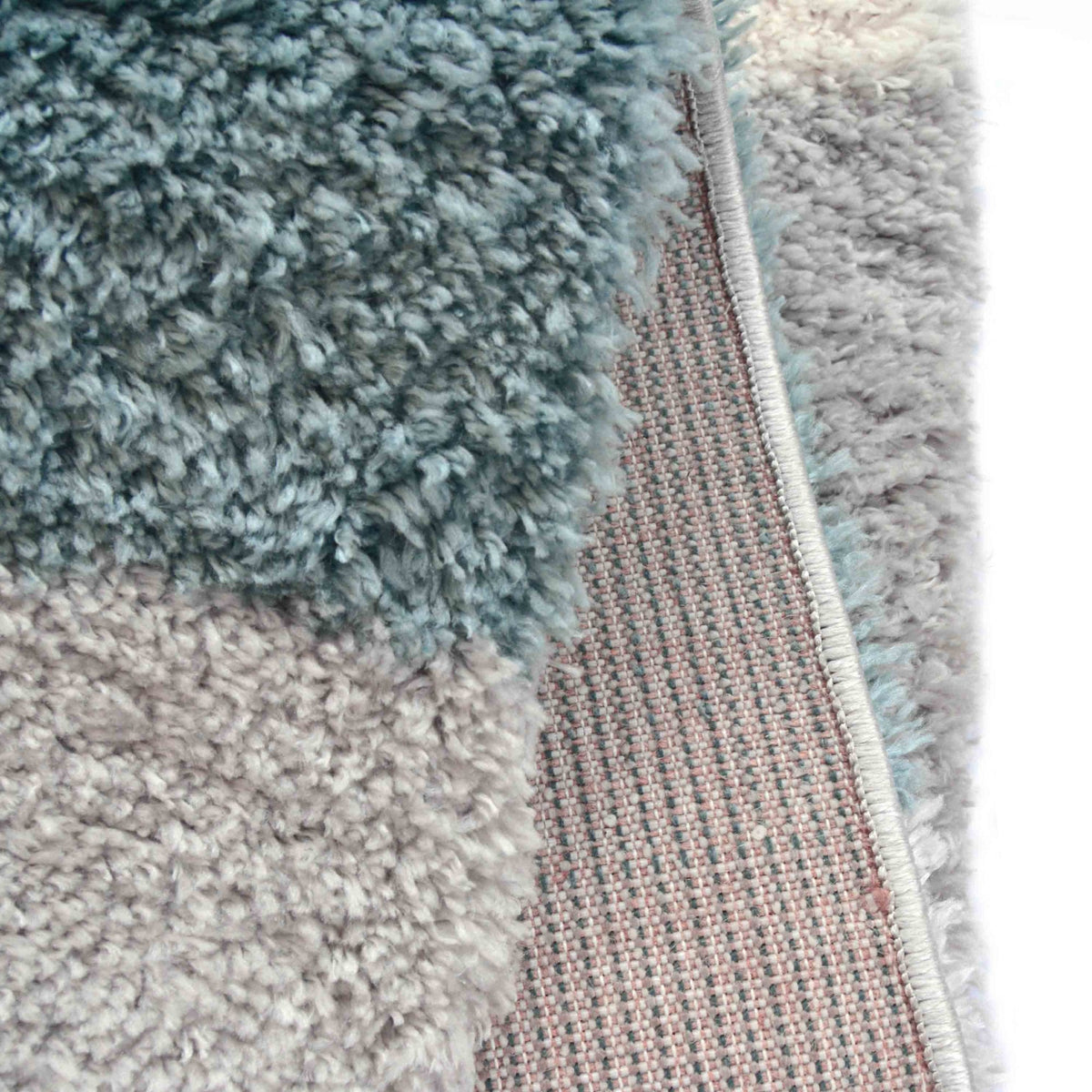 Snug Blocks Duck Egg Rug