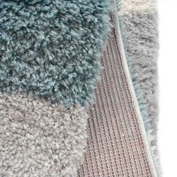 Snug Blocks Duck Egg Rug