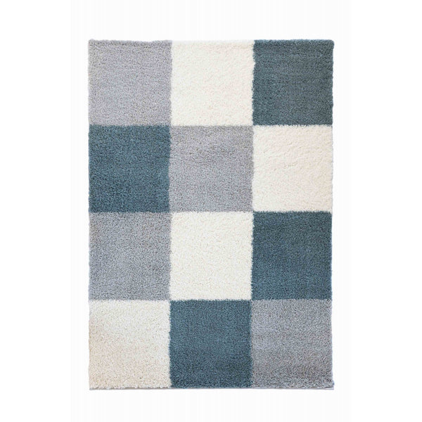 Snug Blocks Duck Egg Rug