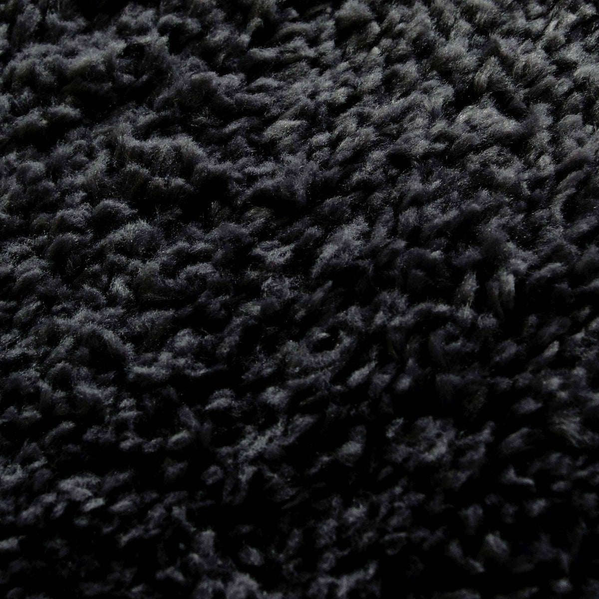 Snug Plain Black Rug