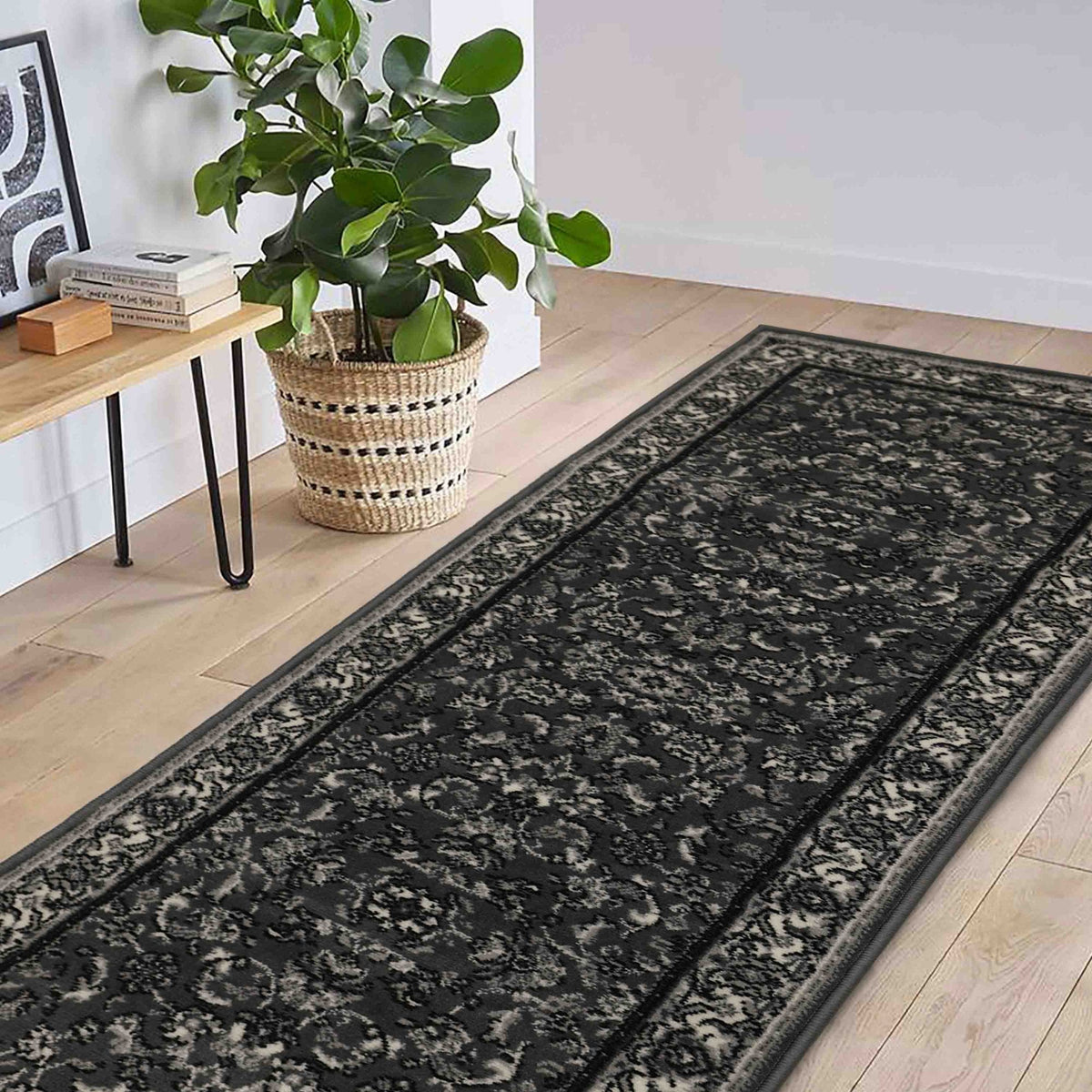 Maestro Beluchi Dark Grey Rug