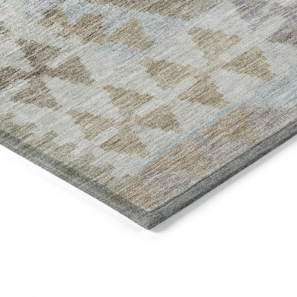 Chantille ACN1915-Khaki Indoor/Outdoor Washable Rug