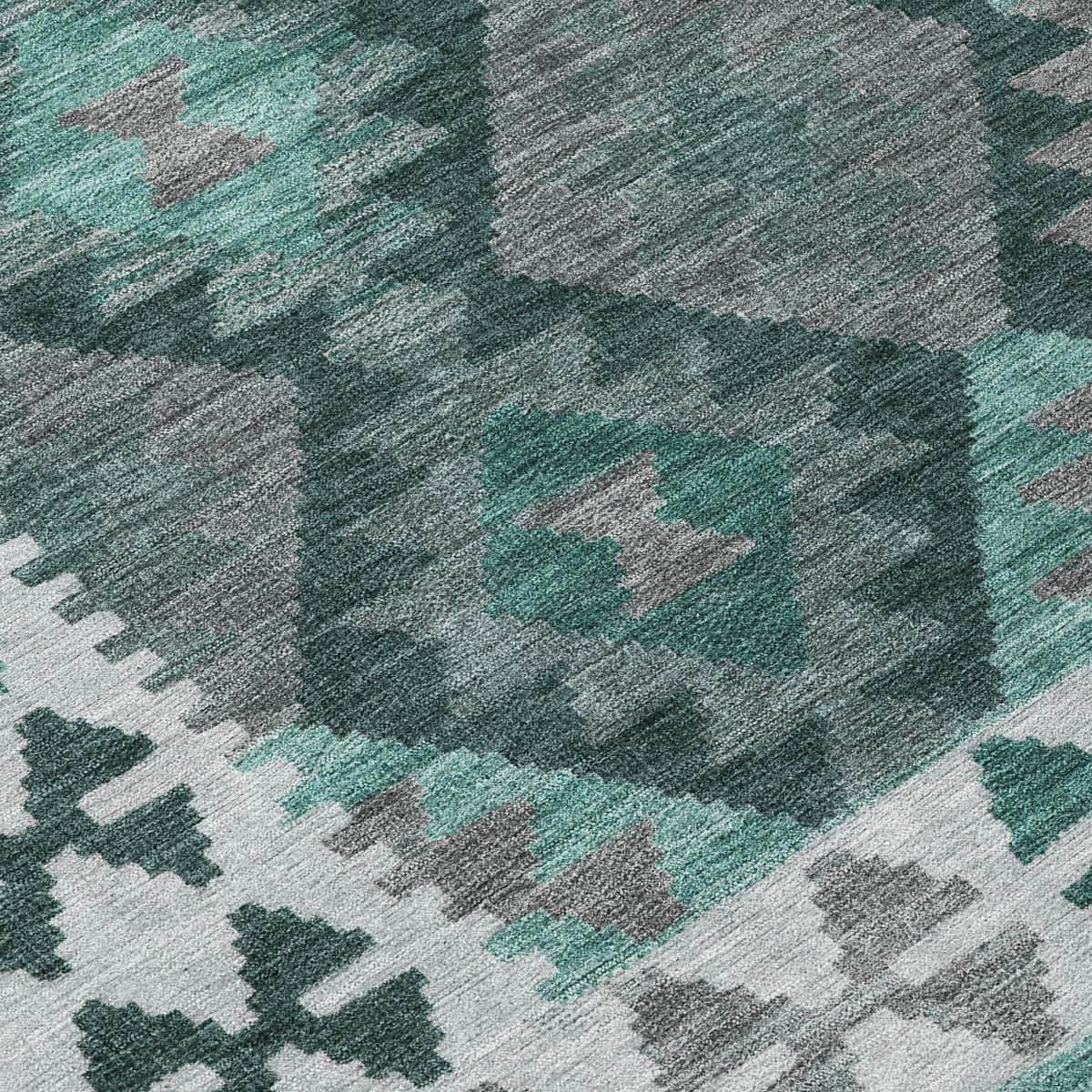 Chantille ACN1915-Seafoam Indoor/Outdoor Washable Rug