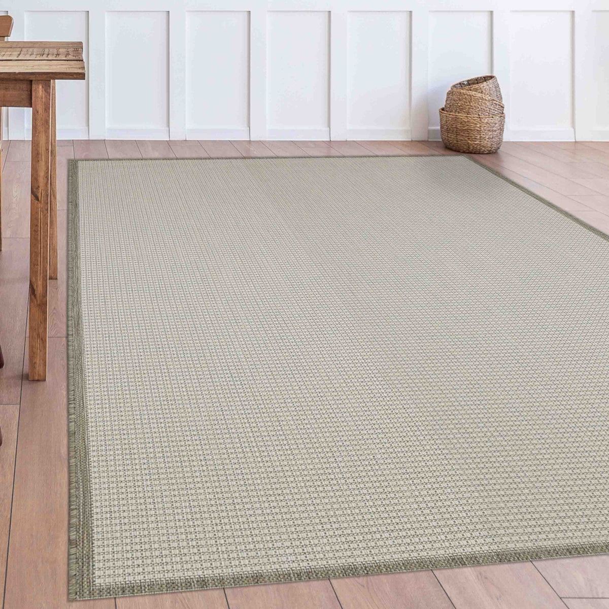 County Border Natural Rug