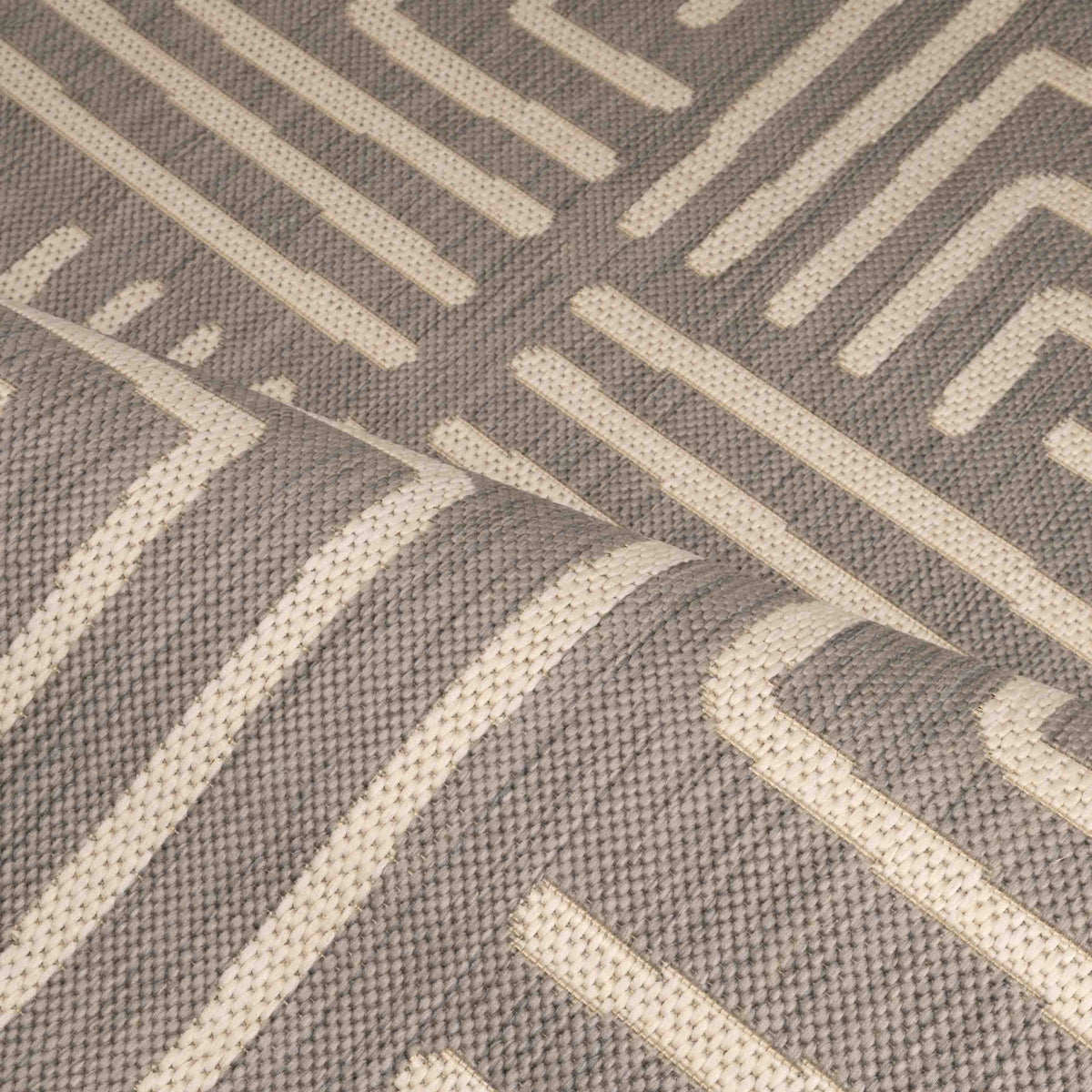 County Patches Grey Rug
