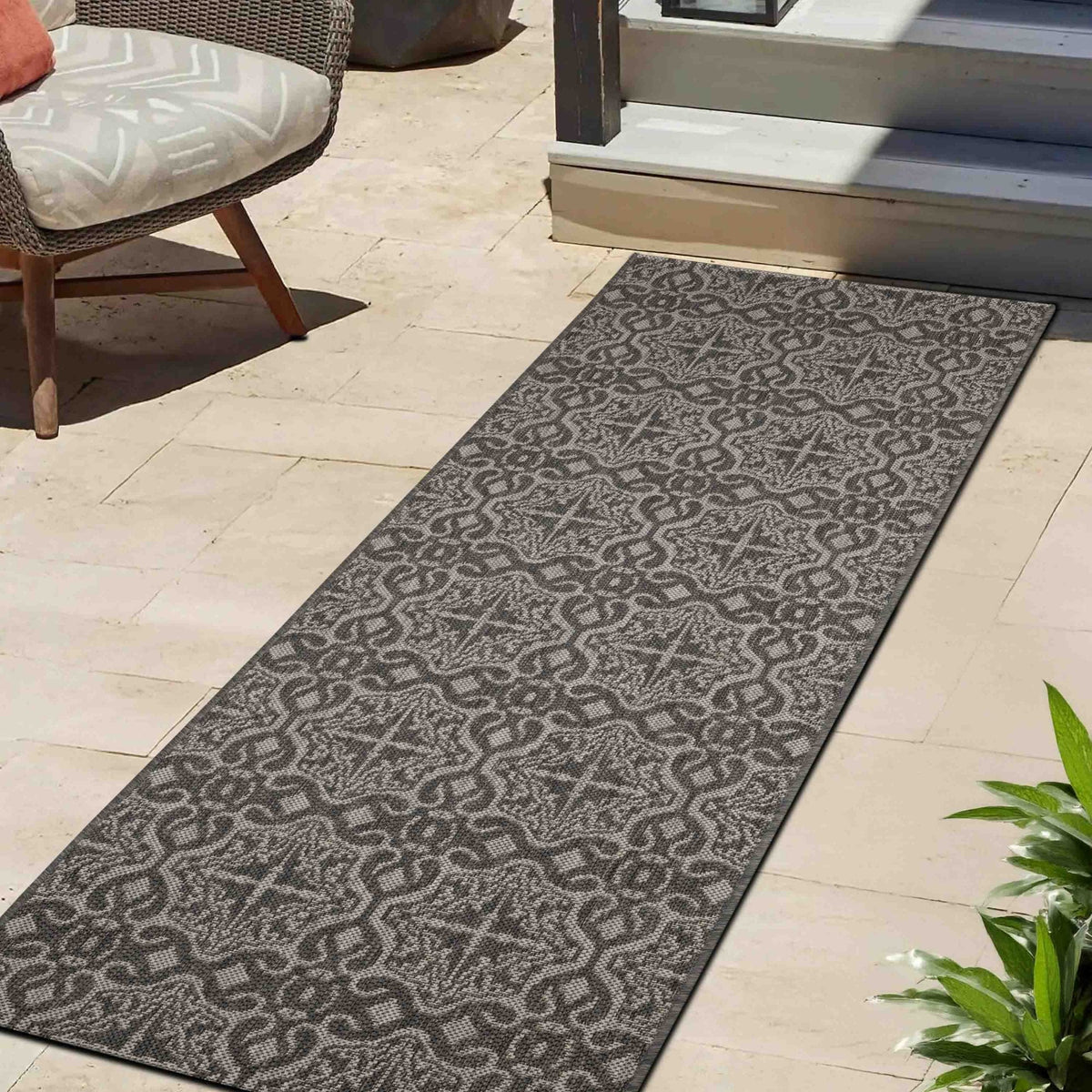 County Victorian Grey Rug
