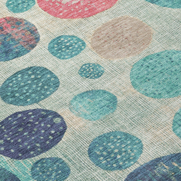 Chantille ACN1952-Teal Indoor/Outdoor Washable Rug