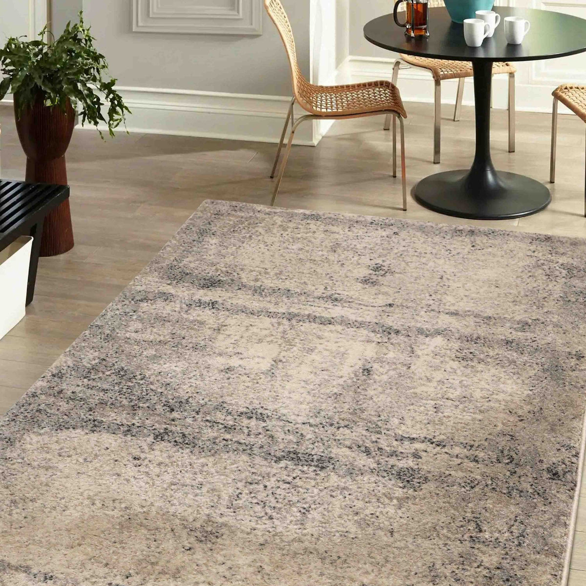Freya Fusion Grey Rug