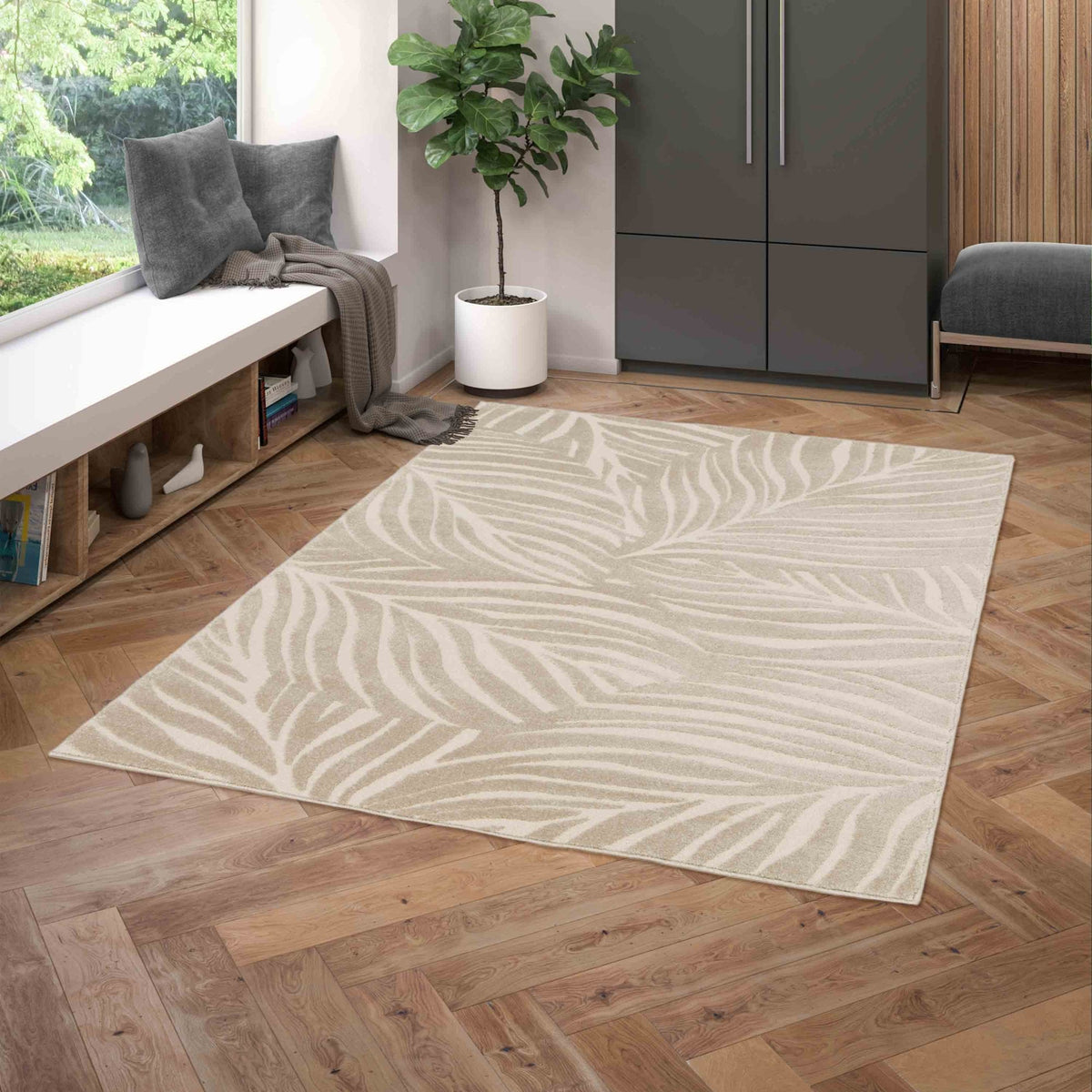Milan Leaves Rug