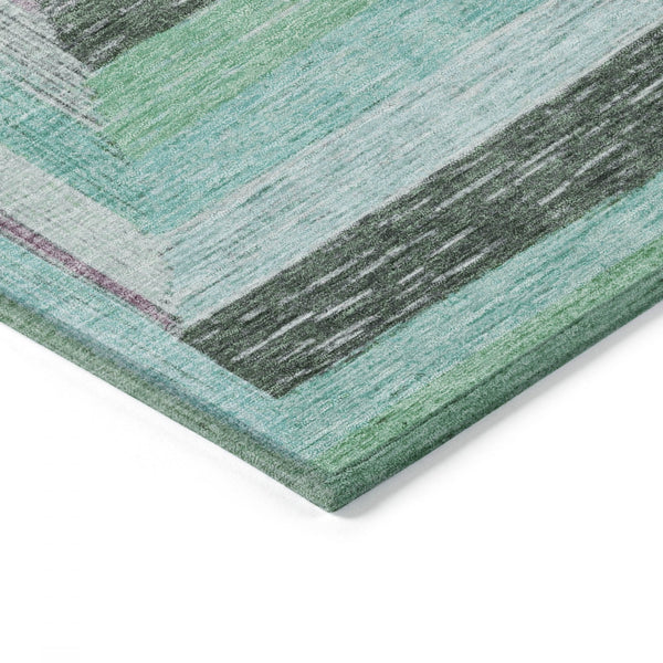 Chantille ACN1957-Teal Indoor/Outdoor Washable Rug