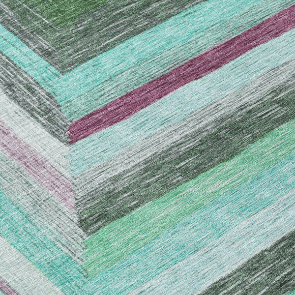 Chantille ACN1957-Teal Indoor/Outdoor Washable Rug