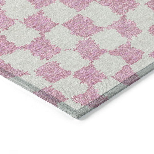 Chantille ACN1958-Pink Indoor/Outdoor Washable Rug