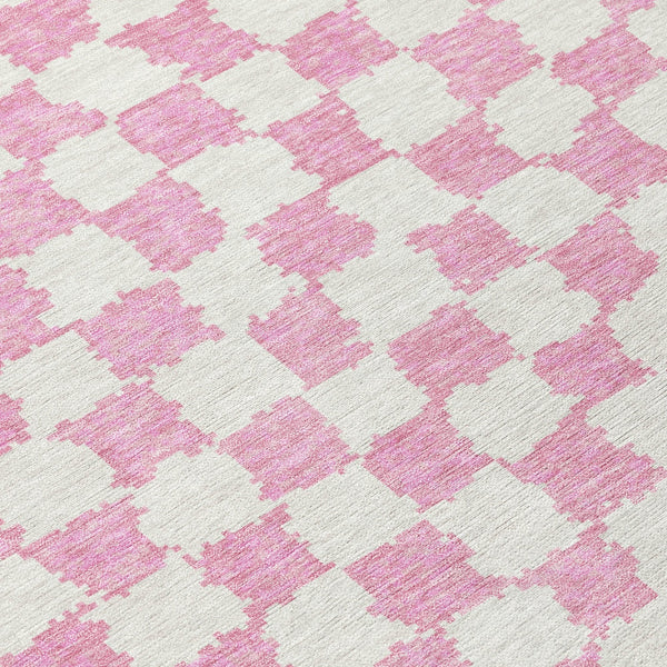Chantille ACN1958-Pink Indoor/Outdoor Washable Rug