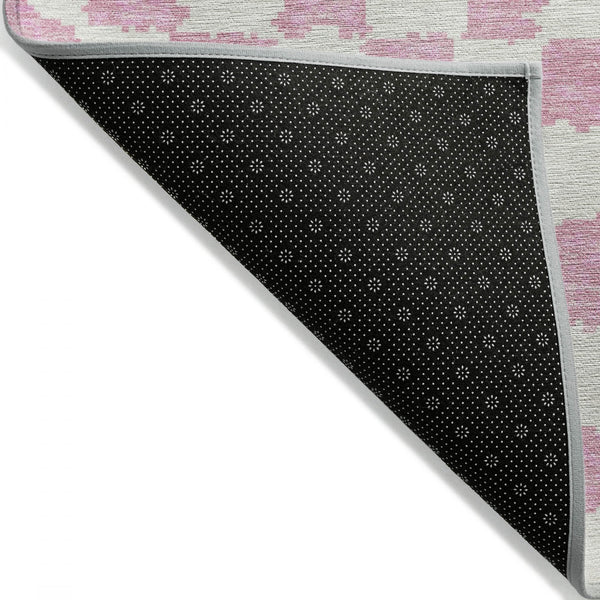 Chantille ACN1958-Pink Indoor/Outdoor Washable Rug