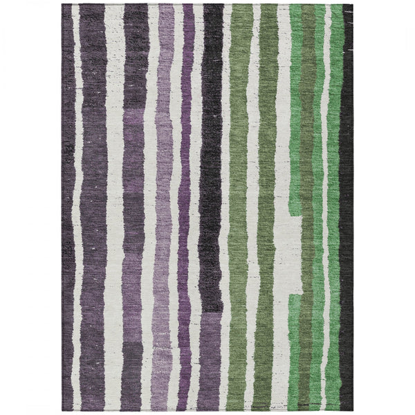 Chantille ACN1961-Purple Indoor/Outdoor Washable Rug
