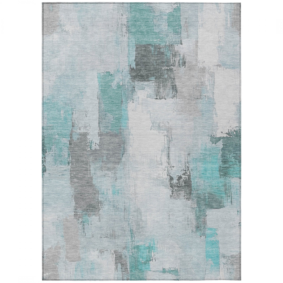 Chantille ACN1967-Teal Indoor/Outdoor Washable Rug