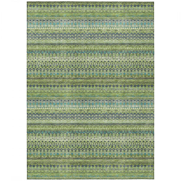 Chantille ACN1970-Aloe Indoor/Outdoor Washable Rug