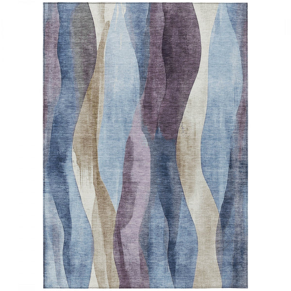 Chantille ACN1989-Denim Indoor/Outdoor Washable Rug