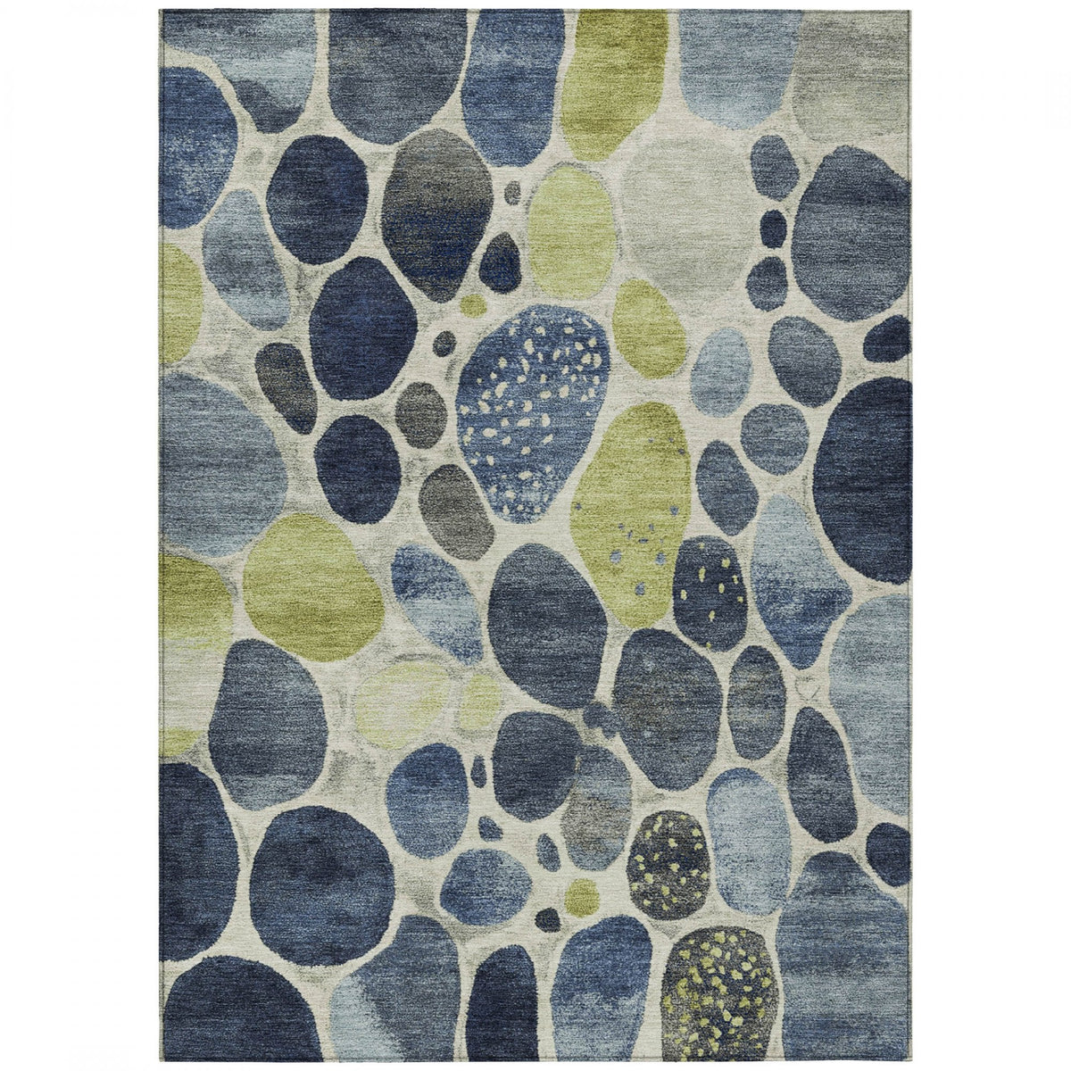 Chantille ACN1993-Denim Indoor/Outdoor Washable Rug