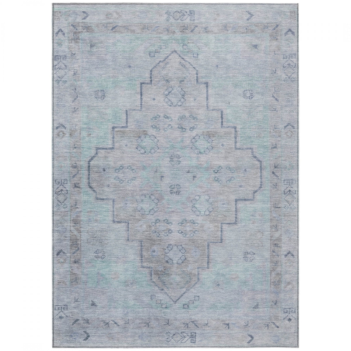 Chantille ACN1918-Gray Indoor/Outdoor Washable Rug