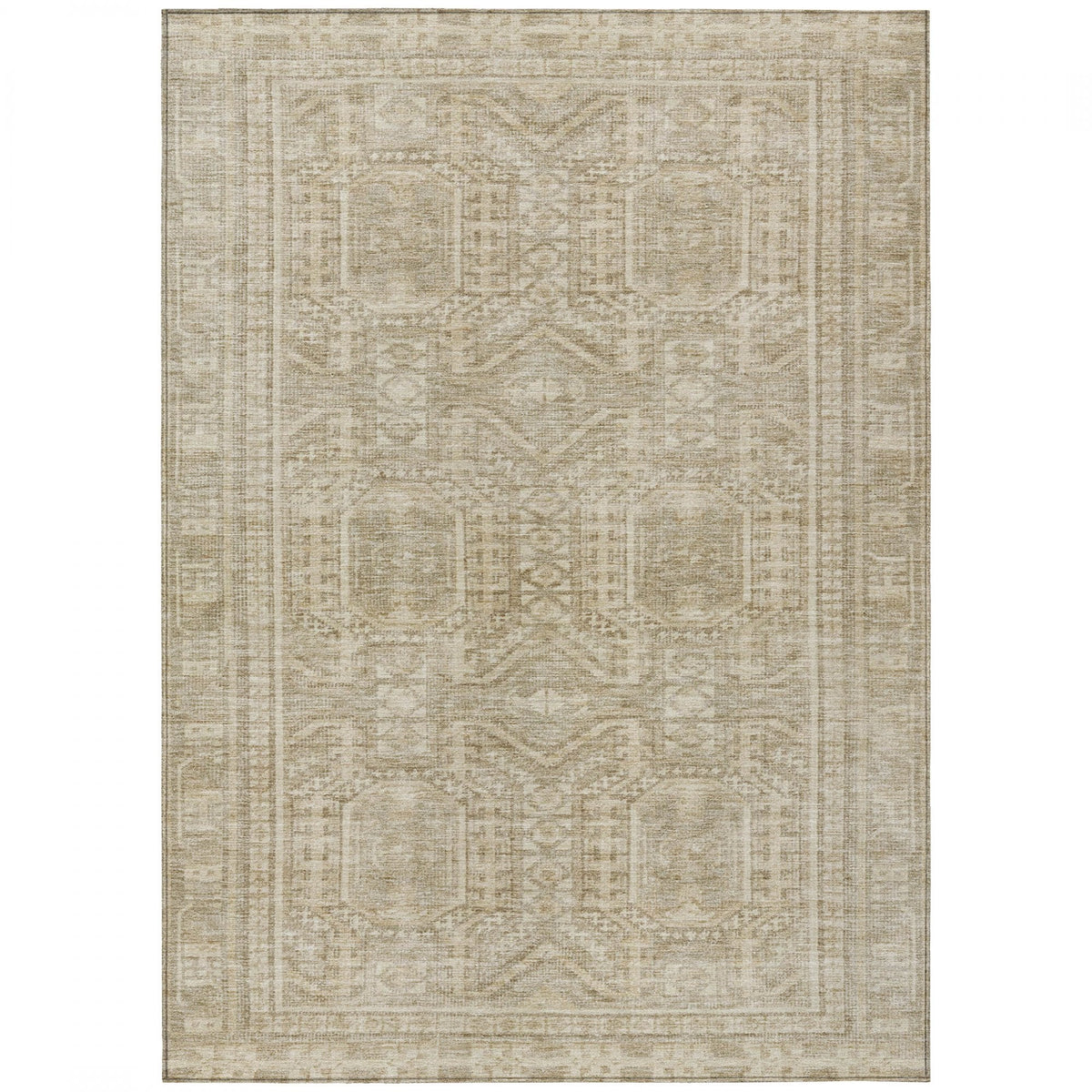 Chantille ACN1920-Beige Indoor/Outdoor Washable Rug